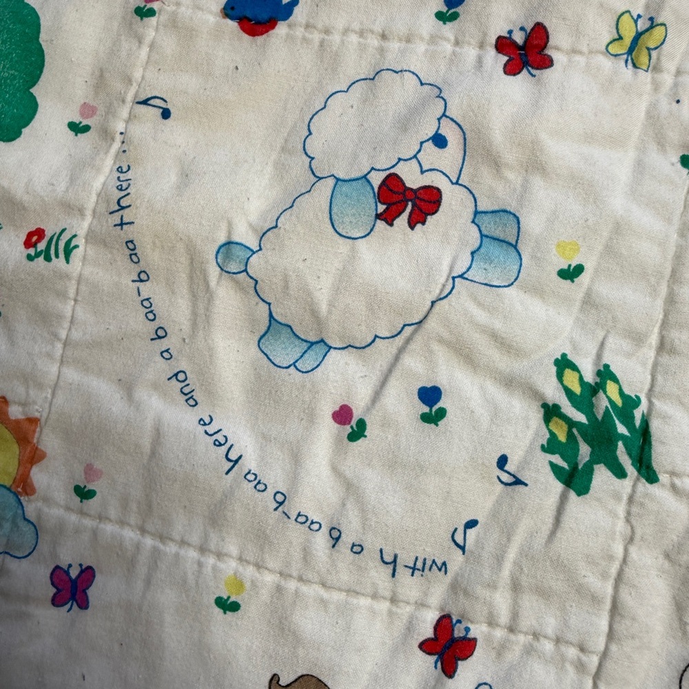 Animal Farm 45”x40” -The Old McDonald Collection ~ Cheri L. Strole Cotton Quilt - Picture 7 of 11